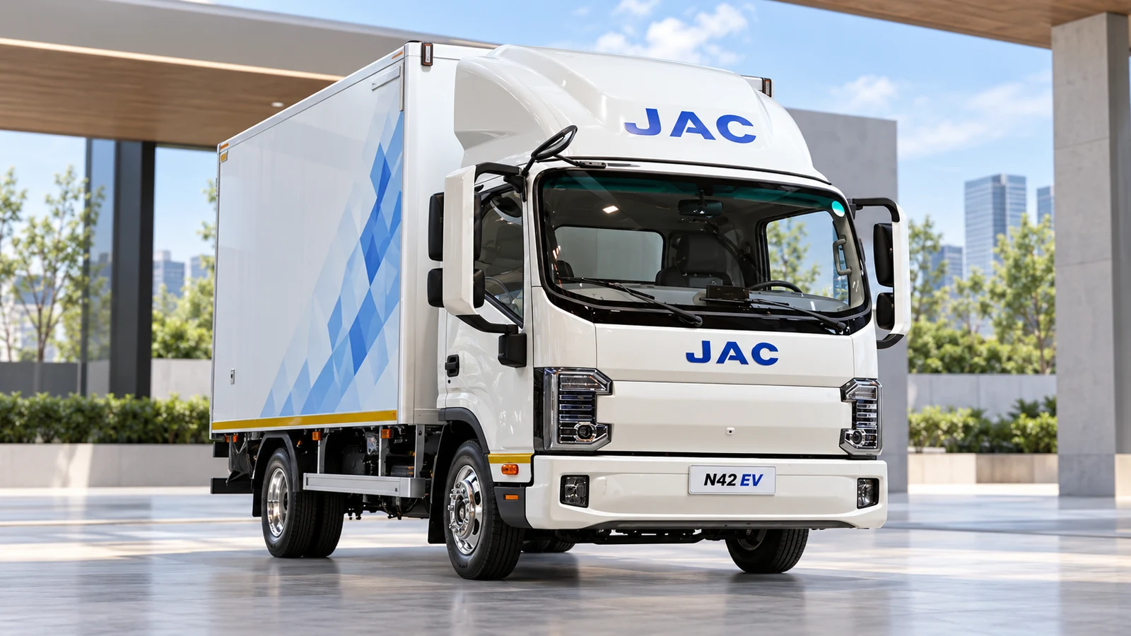 JAC N42 EV — сгенерированная иллюстрация