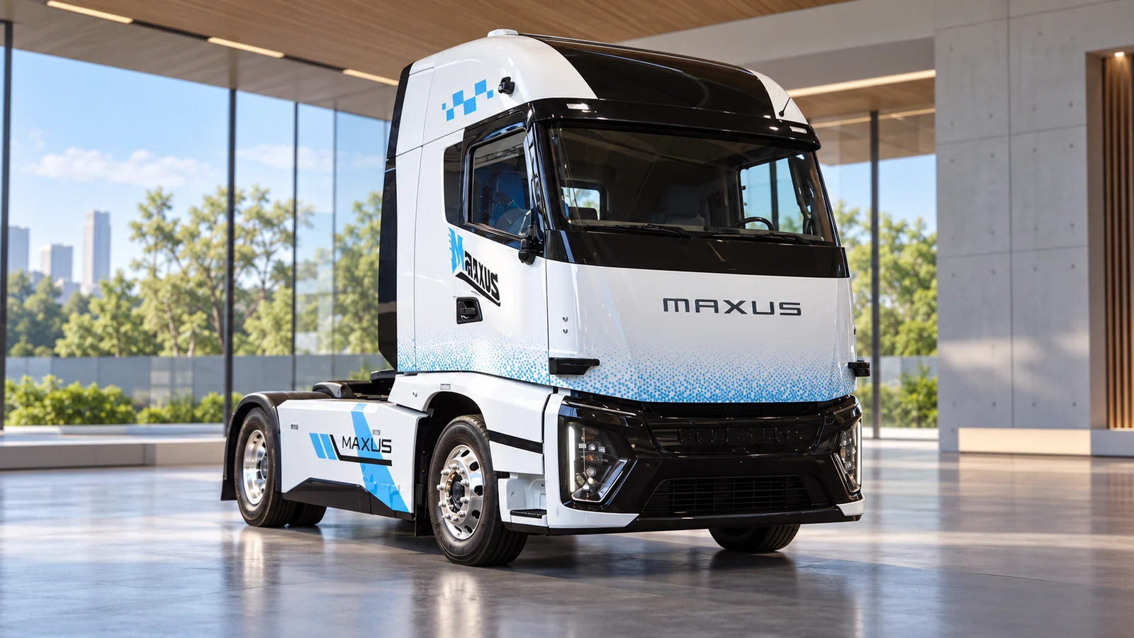 Maxus eDELIVER 420 L — сгенерированная иллюстрация