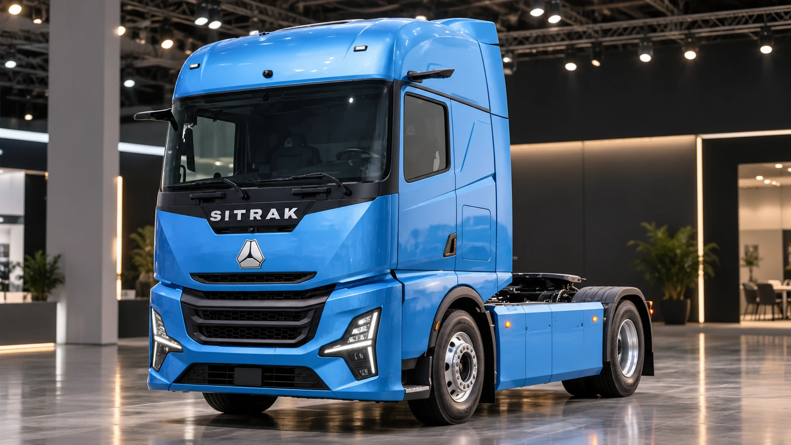 SITRAK 4×2 Pure Electric — сгенерированная иллюстрация по официальному образцу