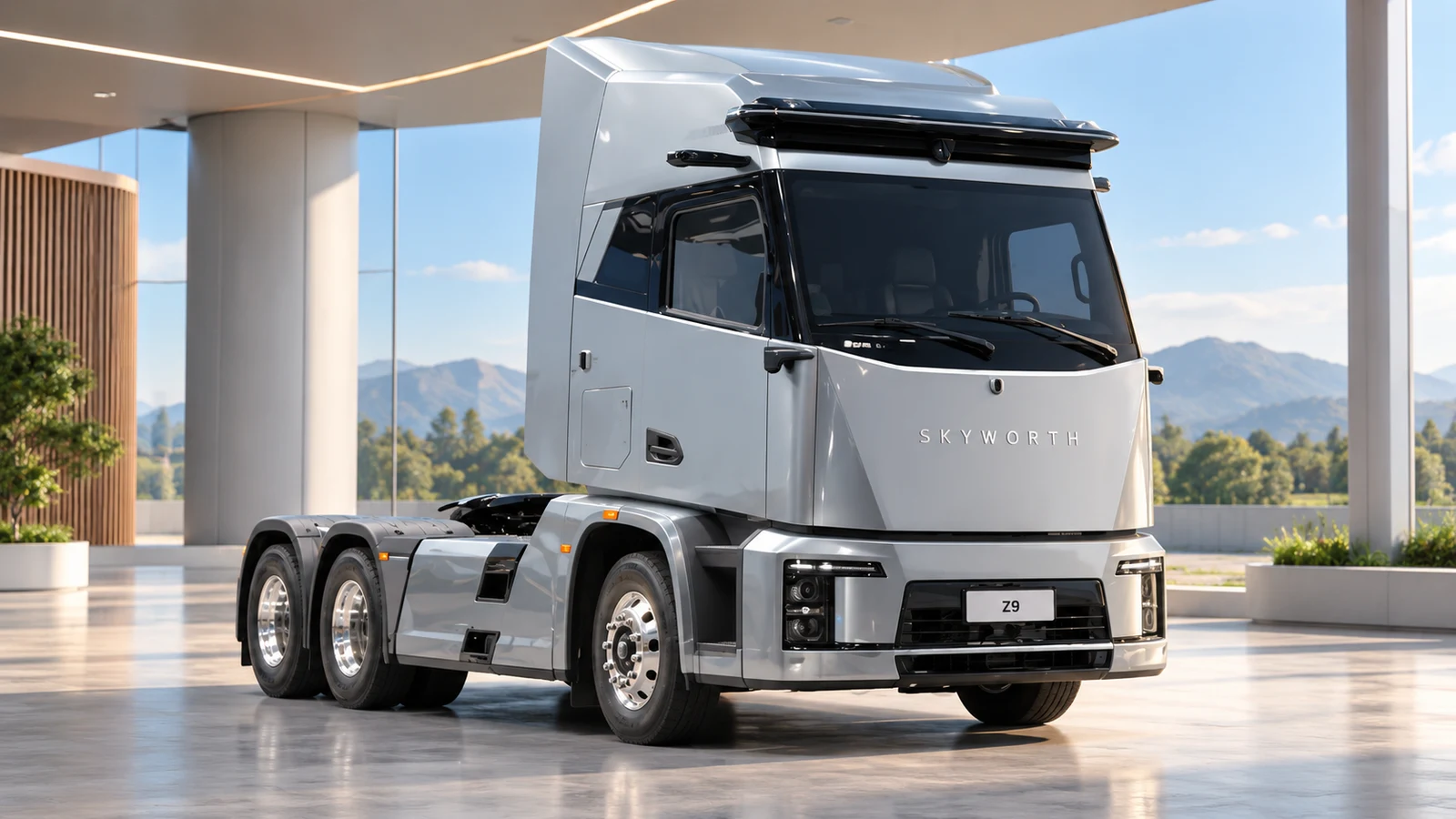 Skyworth Z9 — сгенерированная иллюстрация