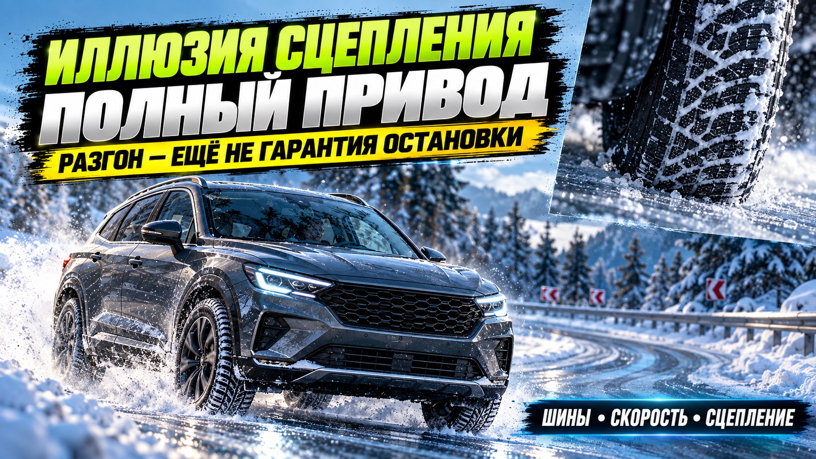 Иллюзия сцепления: чего не умеет полный привод