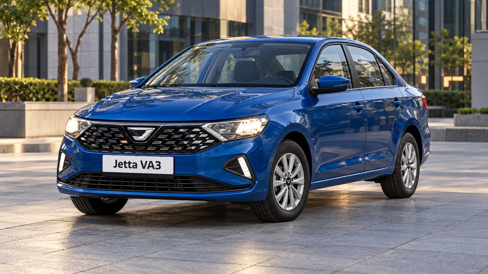 Jetta VA3 — внешний вид. Сгенерированная иллюстрация
