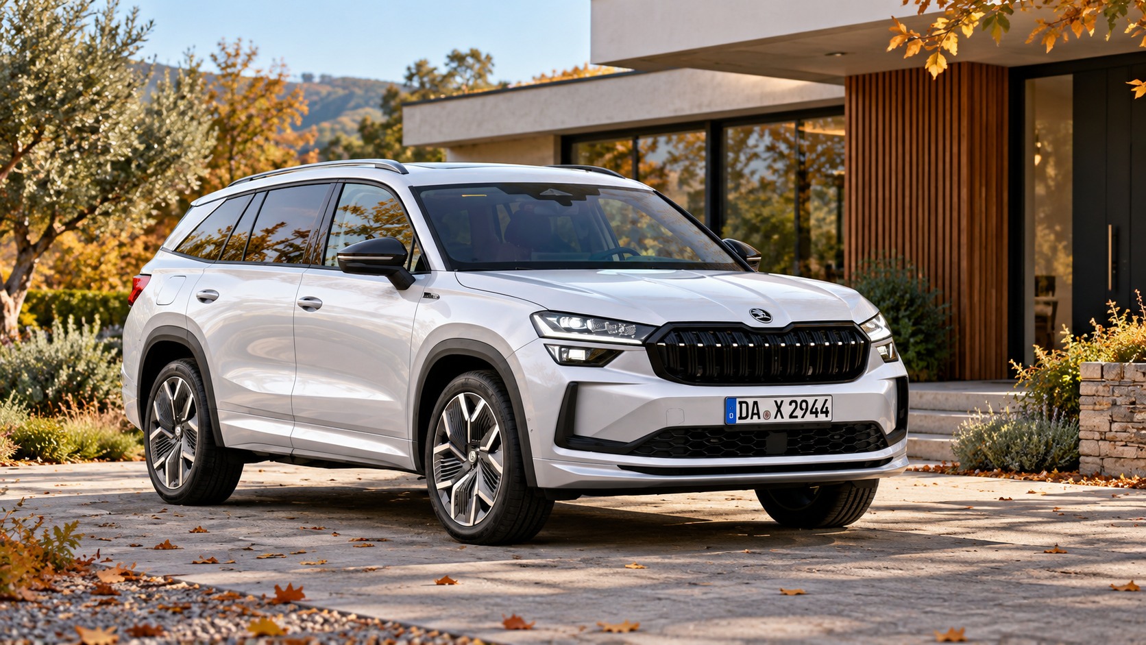 Škoda Kodiaq второго поколения, внешний вид