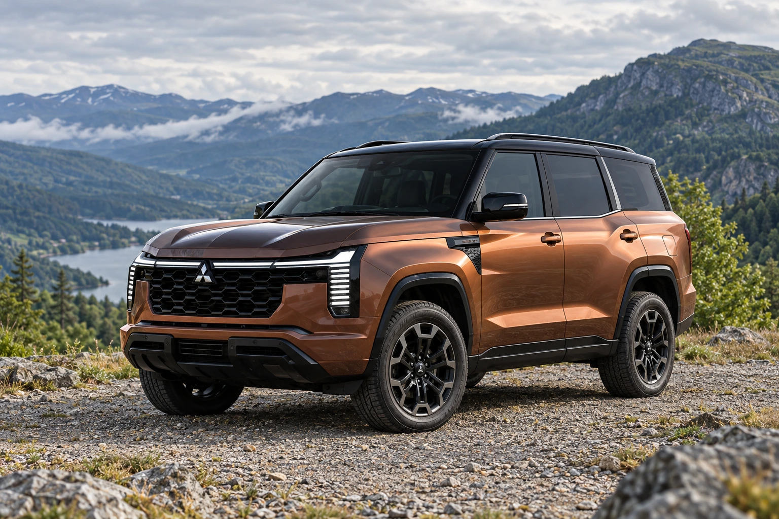 Новый Mitsubishi Pajero: возвращение к раме, дизель и полный привод без упрощений