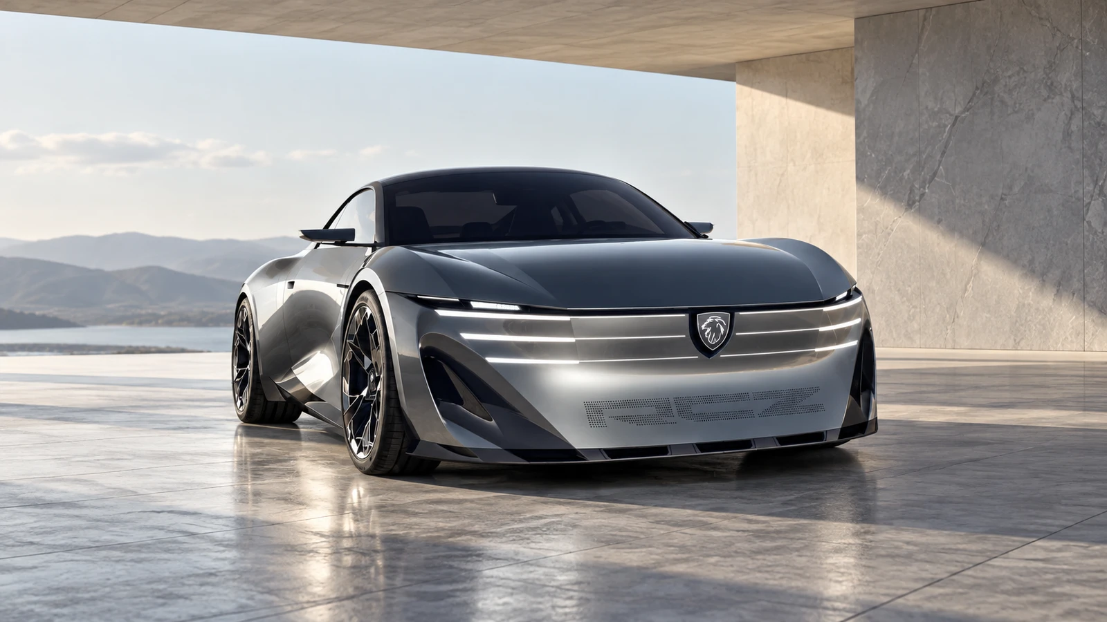Peugeot RCZ Vision — внешний вид