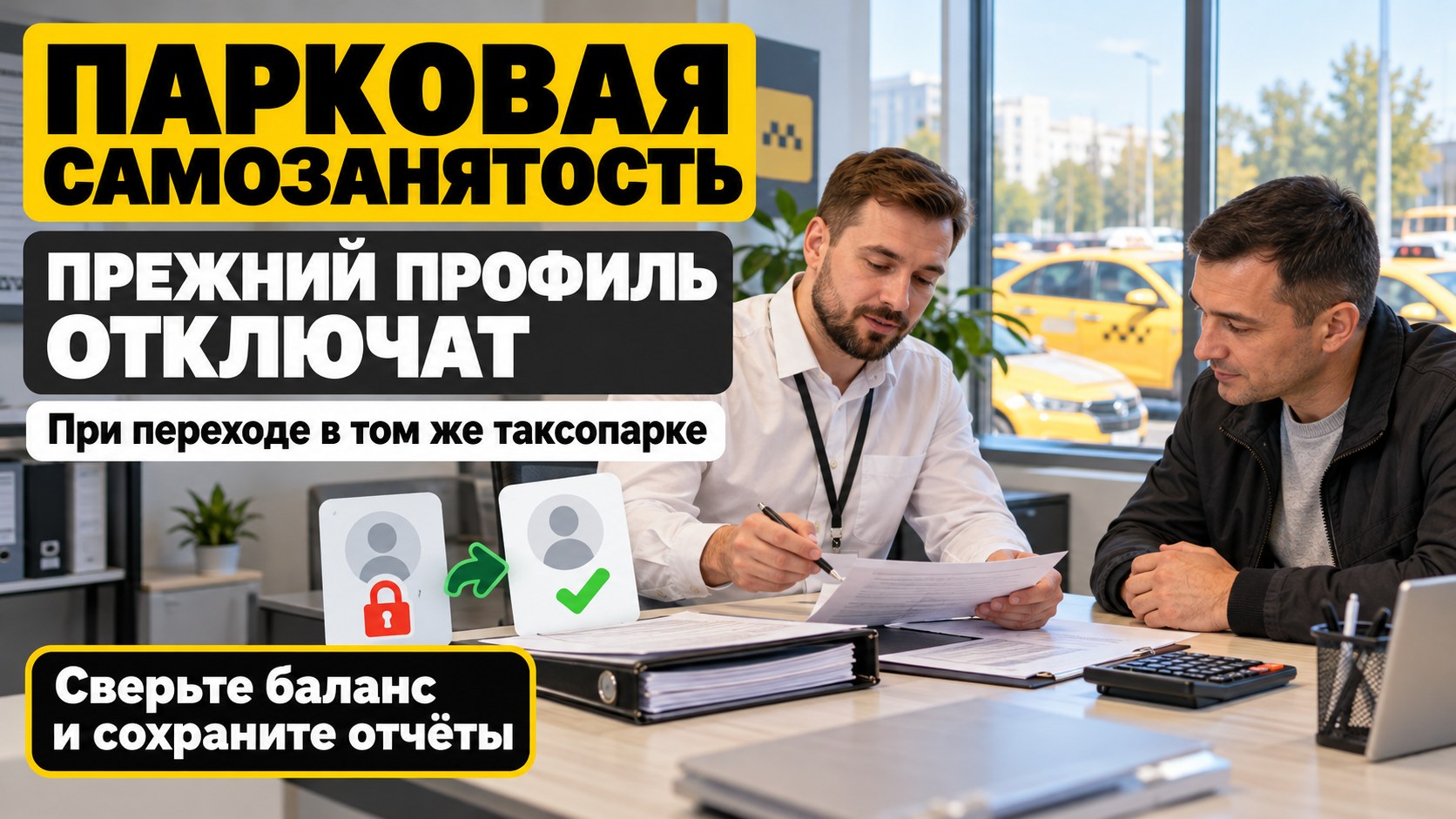 Переход на парковую самозанятость: «Яндекс» предупредил об отключении прежнего профиля