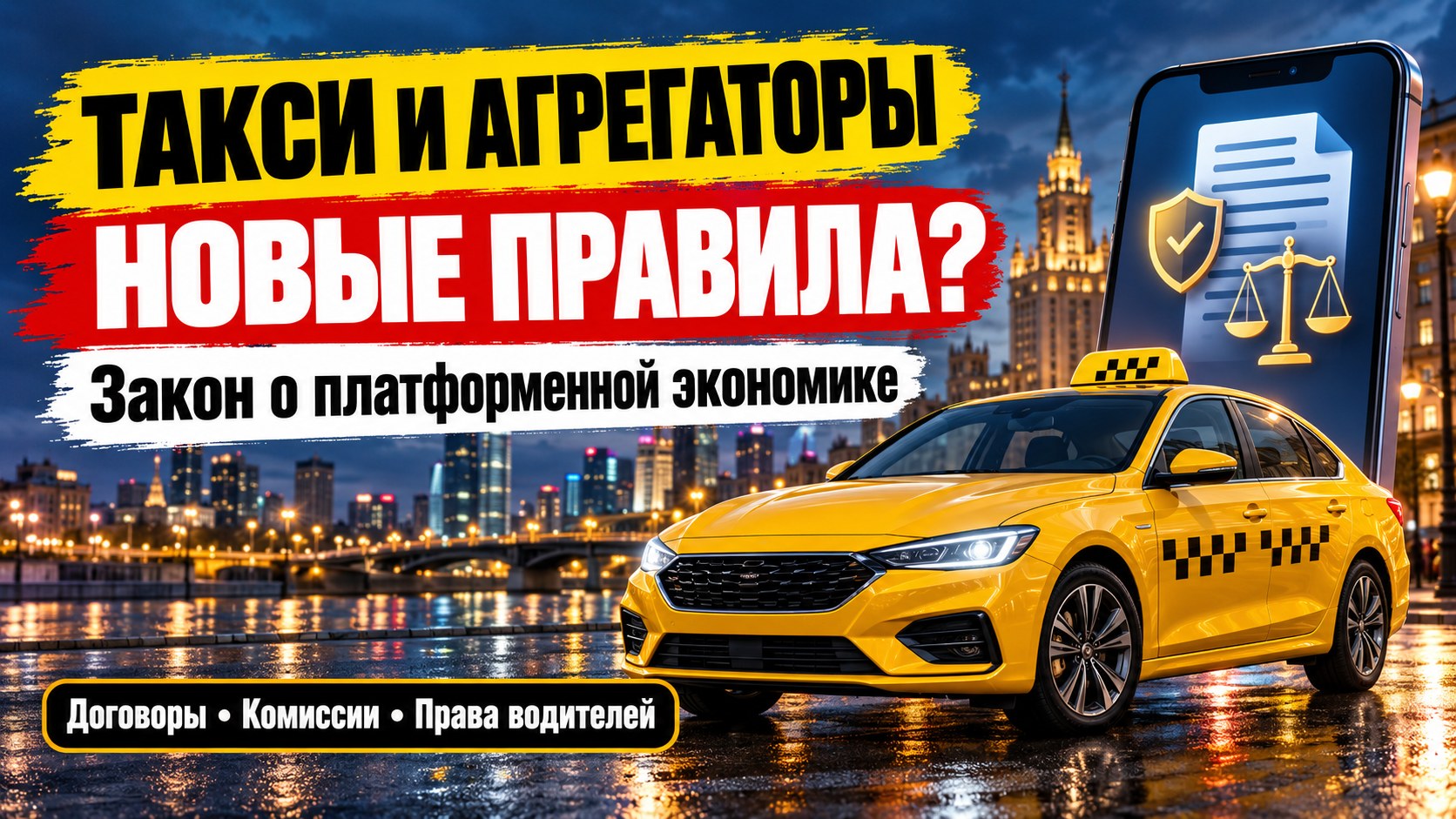 Закон о платформенной экономике заработал: что меняется для водителей такси и агрегаторов